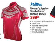 Capestorm Women's Aerobic Short-Sleeved Cycling Jersey