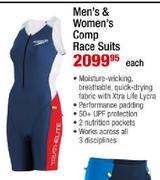 Speedo Men's & Women's Comp Race Suits-Each
