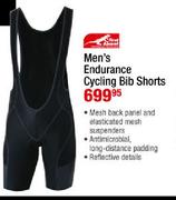 First Ascent Men's Endurance Cycling Bib Shorts