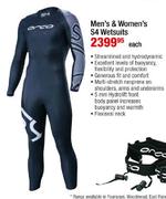 Orca Min's & omen's S4 Wetsuits-Each