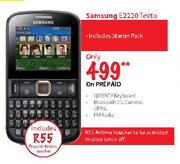 Samsung E2220 Texto