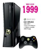 XBOX 360 Console-4GB