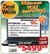 Lenovo Notebook-Z580