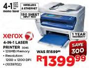 Xerox 4-In-1 Laser Printer-3045
