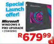 Microsoft Windows 8 Pro Upgrade