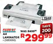 Parrot Products A4 Laminator