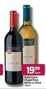 Robertsons Chapel Red, White Or Rose-750ml Each