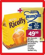 Nescafe Ricoffy Flexibag-500g & Nestle Cremora Coffee Creamer Sachet-500g