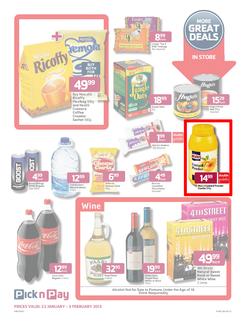 Pick n Pay Eastern Cape : The Big Price Drop (22 Jan - 3 Feb 2013), page 5