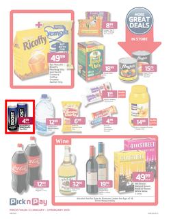Pick n Pay Eastern Cape : The Big Price Drop (22 Jan - 3 Feb 2013), page 5