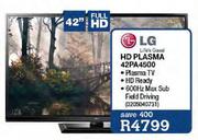 LG HD Plasma-42"(42PA4500)