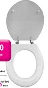 Deluxe Toilet Seat(Metal Hinges)-Each