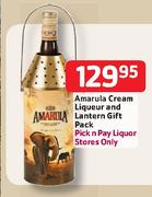 Amarula Cream Liqueur and Lantern Gift Pack