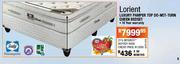Lorient Luxury Pamper Top Do-Not-Turn Queen Baedset