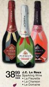 J.C. Le Roux Sparkling Wine La Fleurette-750ml Each
