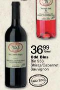Odd Bins Bin 953 Shiraz/Cabernet Sauvignon-750ml