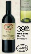 Odd Bins Bin 704 Pinotage-750ml