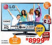 LG FHD LED TV-47"