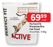 Perfect Premium Dry Cat Food Assorted-1.4Kg Each
