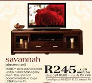 Savannah Plasma Unit