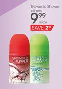 Shower To Shower Roll-Ons Each