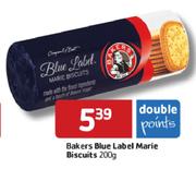 Bakers Blue Label Marie Biscuits-200g