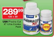 USN Phedra-Cut XT Ultra Combo Pack-120's + 30's