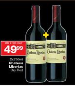 Chateau Libertas Dry Red-2x750ml