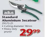 Adlus Standard Aluminium Secateur