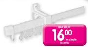 Rufflette Super C Double Track-2.5m Each