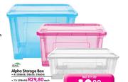 Sal Alpha Storage Box-30L Each