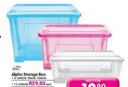 Sal Alpha Storage Box-13L Each
