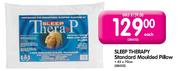 Sleep Therapy Standard Moulded Pillow-45x70cm Each