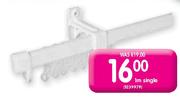Rufflette Super C Double Track-1m Each