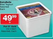 Pot O' Gold Ice Cream Assorted-5L Each