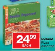 Iceland Pizza Assorted-Each
