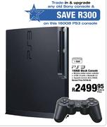 PS3 Black Console-160GB
