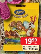 Beacon Creme Mini Filled Eggs-12's