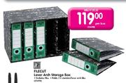 Filecut Lever Arch Storage Box-Per Box