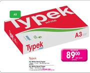 Typek A3 White Bond Paper-Per Ream