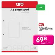 Aro A4 Exam Pad-Per 10 Pack