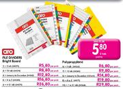 Aro File Dividers Bright Board 5 tab-Per Pack