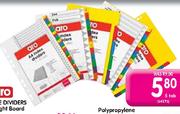 Aro Polypropylene 5 Tab-Per Pack