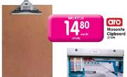 Aro Masonite Clipboard-Each