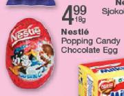 Nestle Popping Candy Chocolate Egg-18g