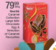 Nestle Caramel Collection Large Milk Chocolate Egg & Selection Of Caramel Favourites-364g