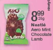 Nestle Aero Mint Chocolate Lamb-25g