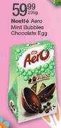 Nestle Aero Mint Bubbles Chocolate Egg-235g