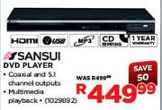 Sansui DVD Player