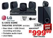 LG 5.1 DVD Home Theatre System (DH3120S)